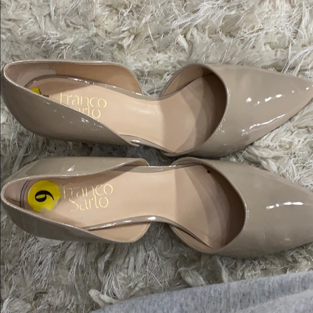 franco sarto nude heels